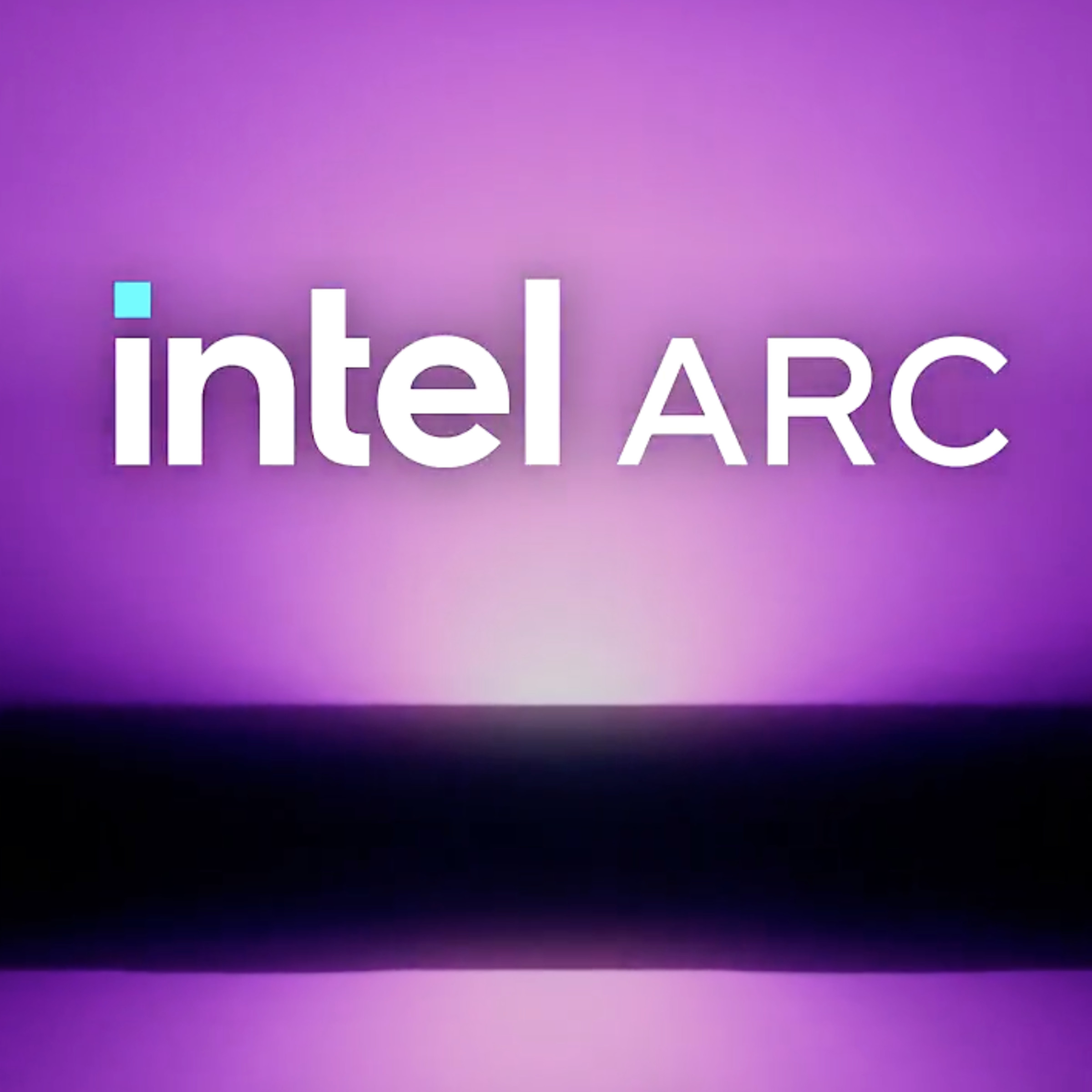 A teaser showing Intel’s Arc GPU