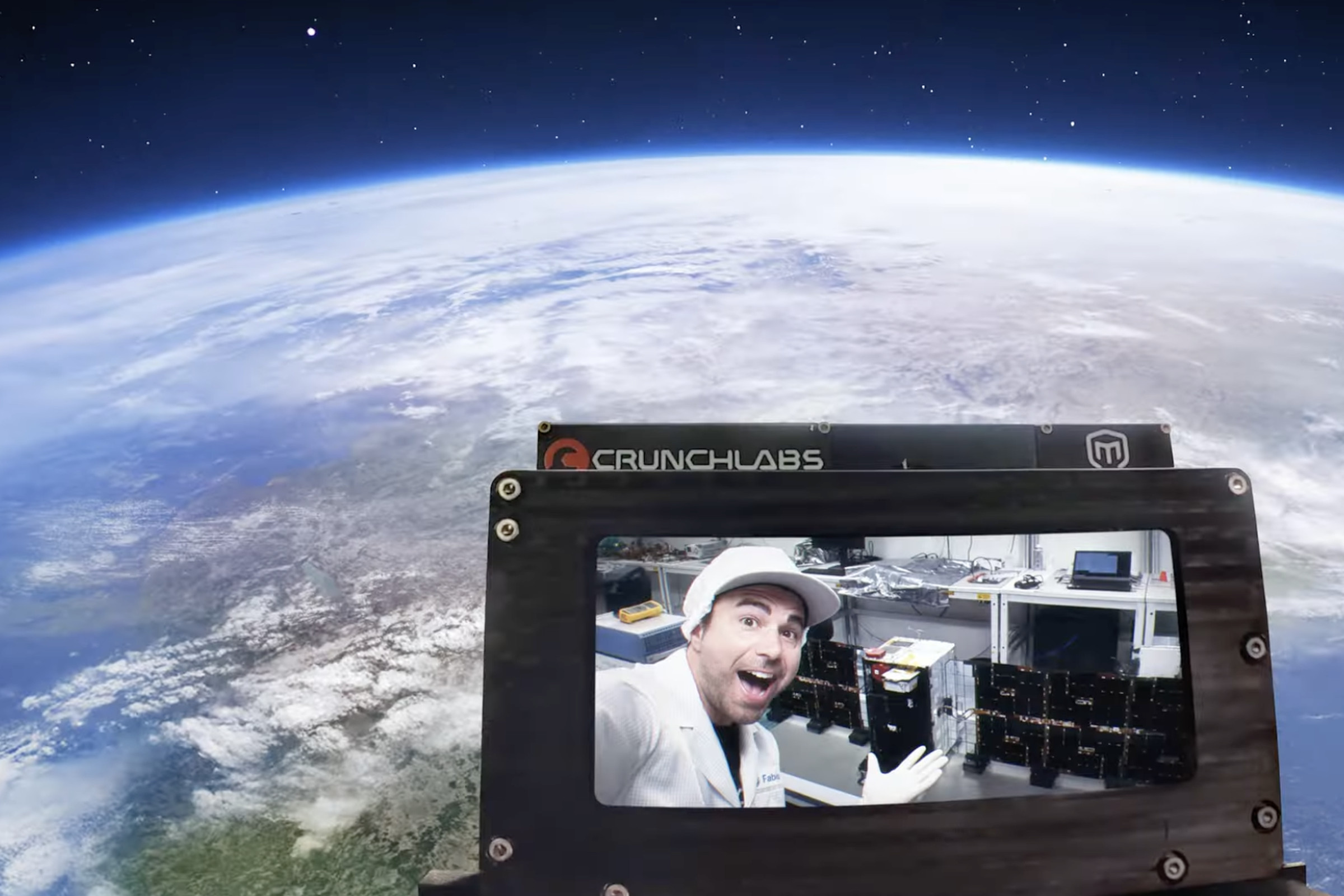 Mark Rober earth selfie