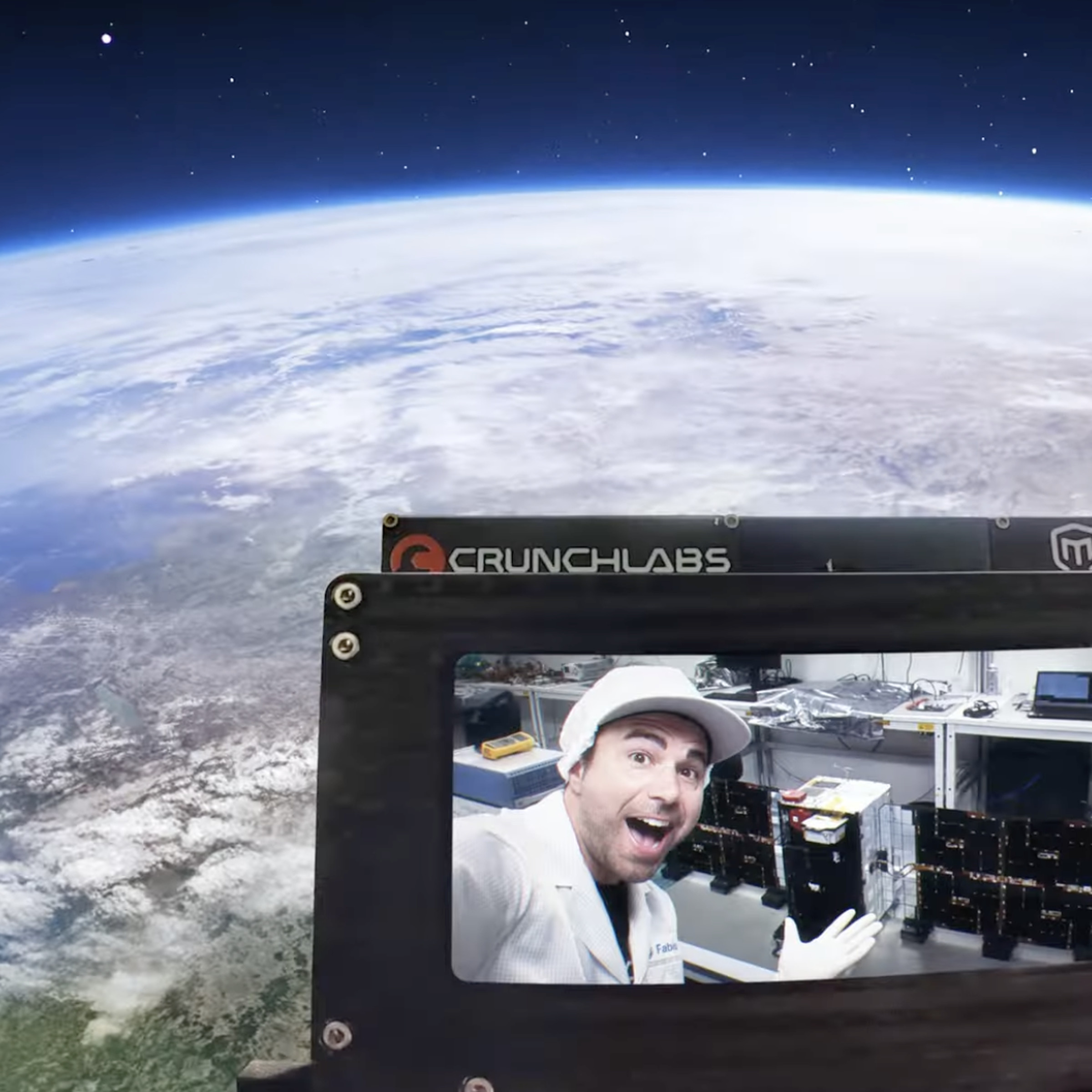 Mark Rober earth selfie