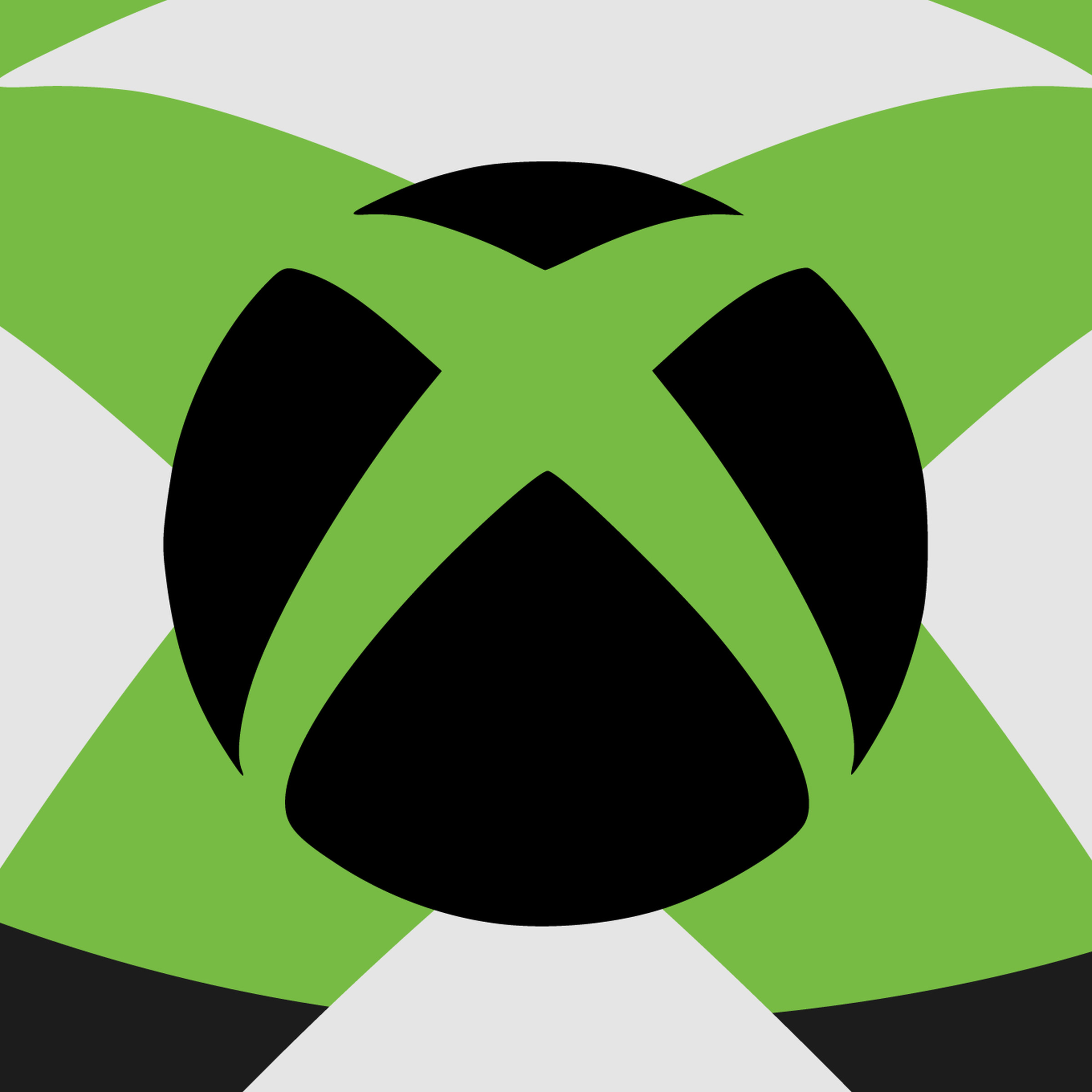 Vector collage of the Xbox logo.