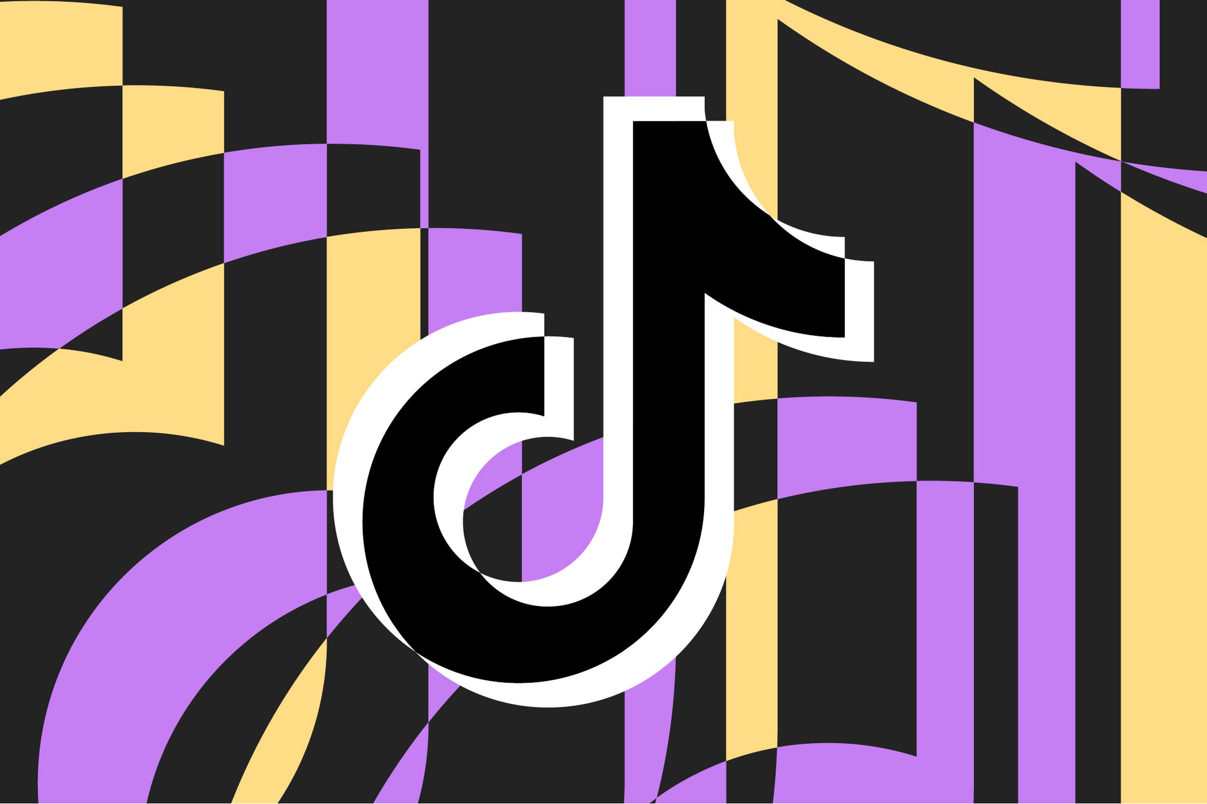 Vector art of the TikTok logo.