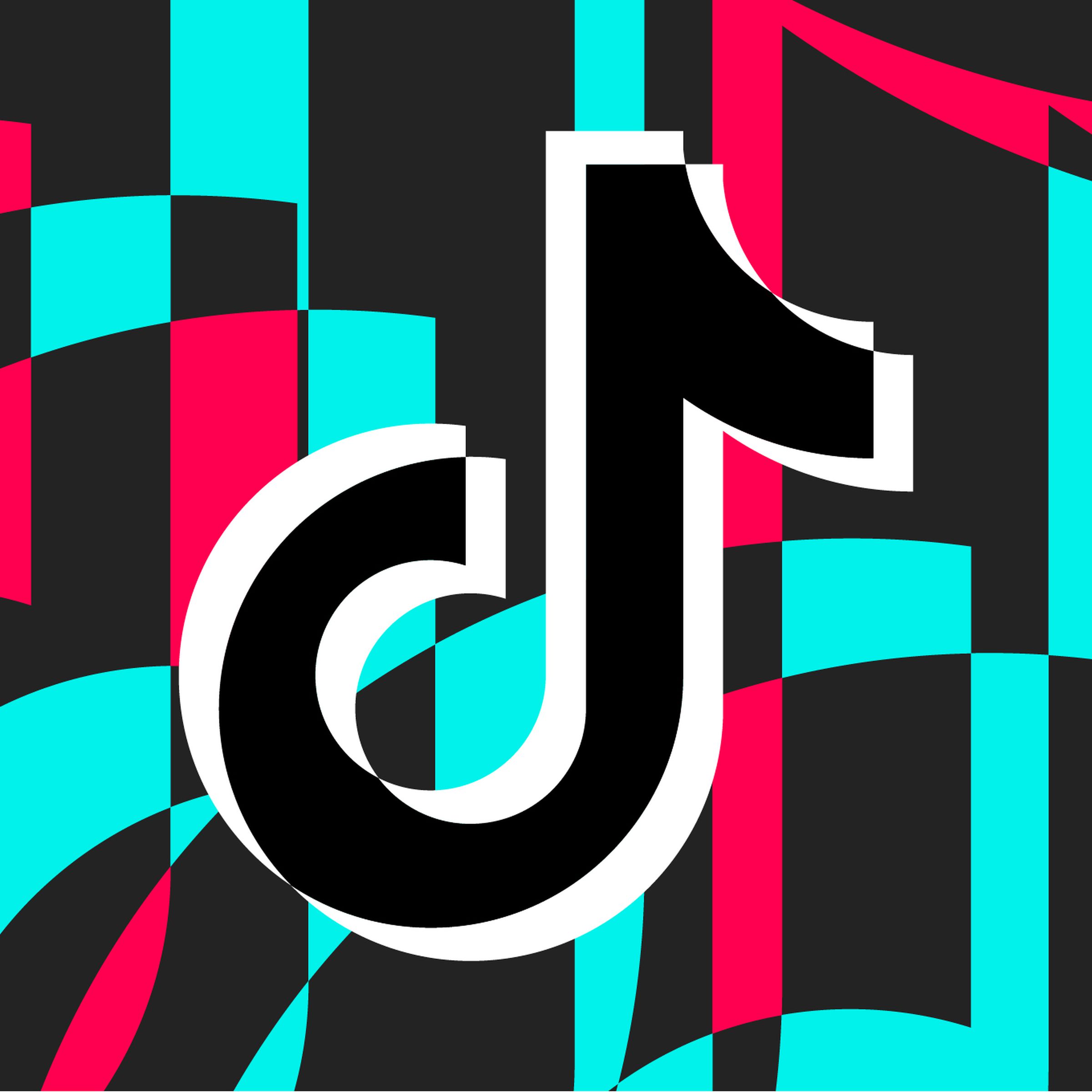 Vector art of the TikTok logo.