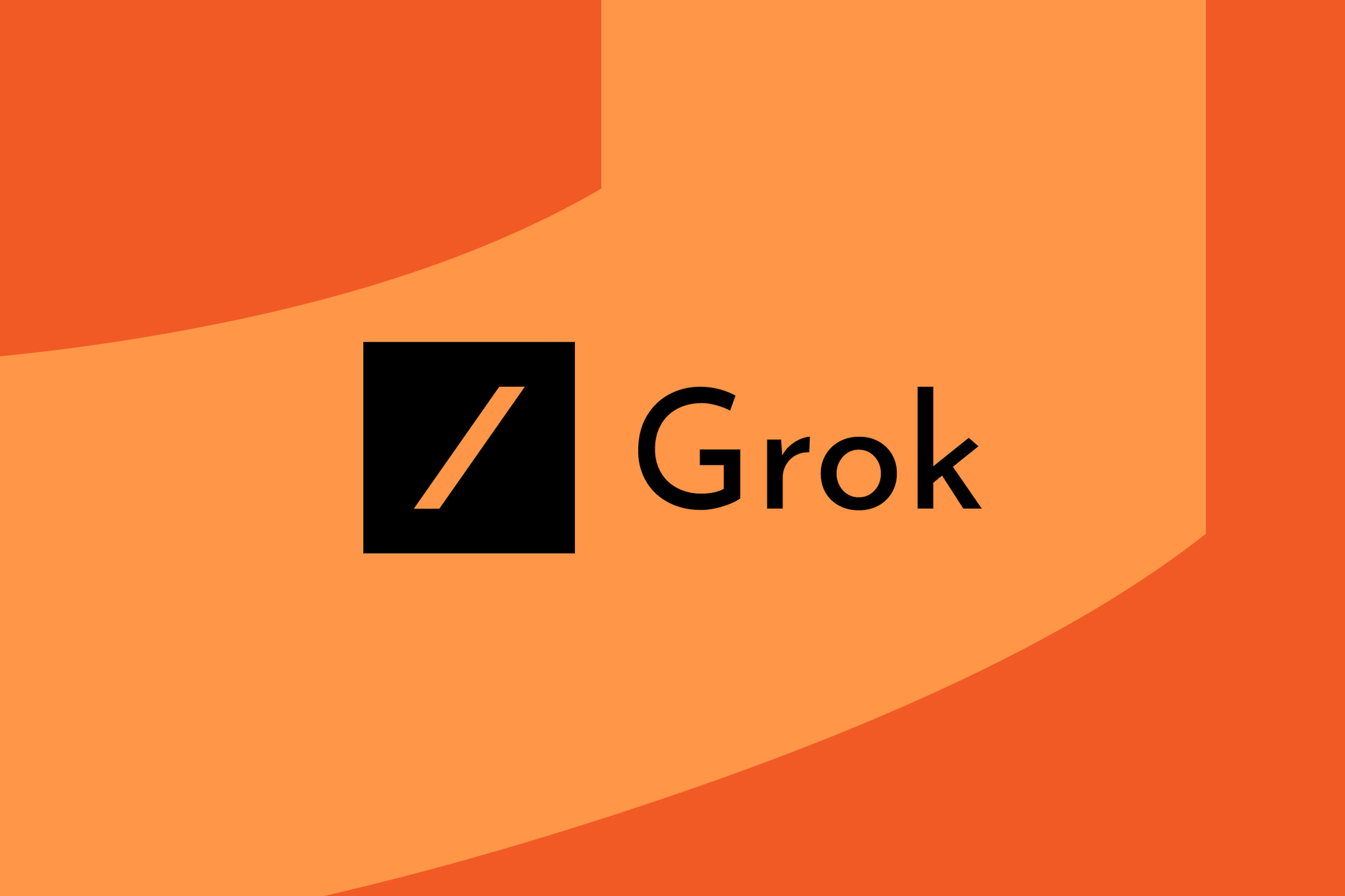 Vector illustration of the Grok logo.