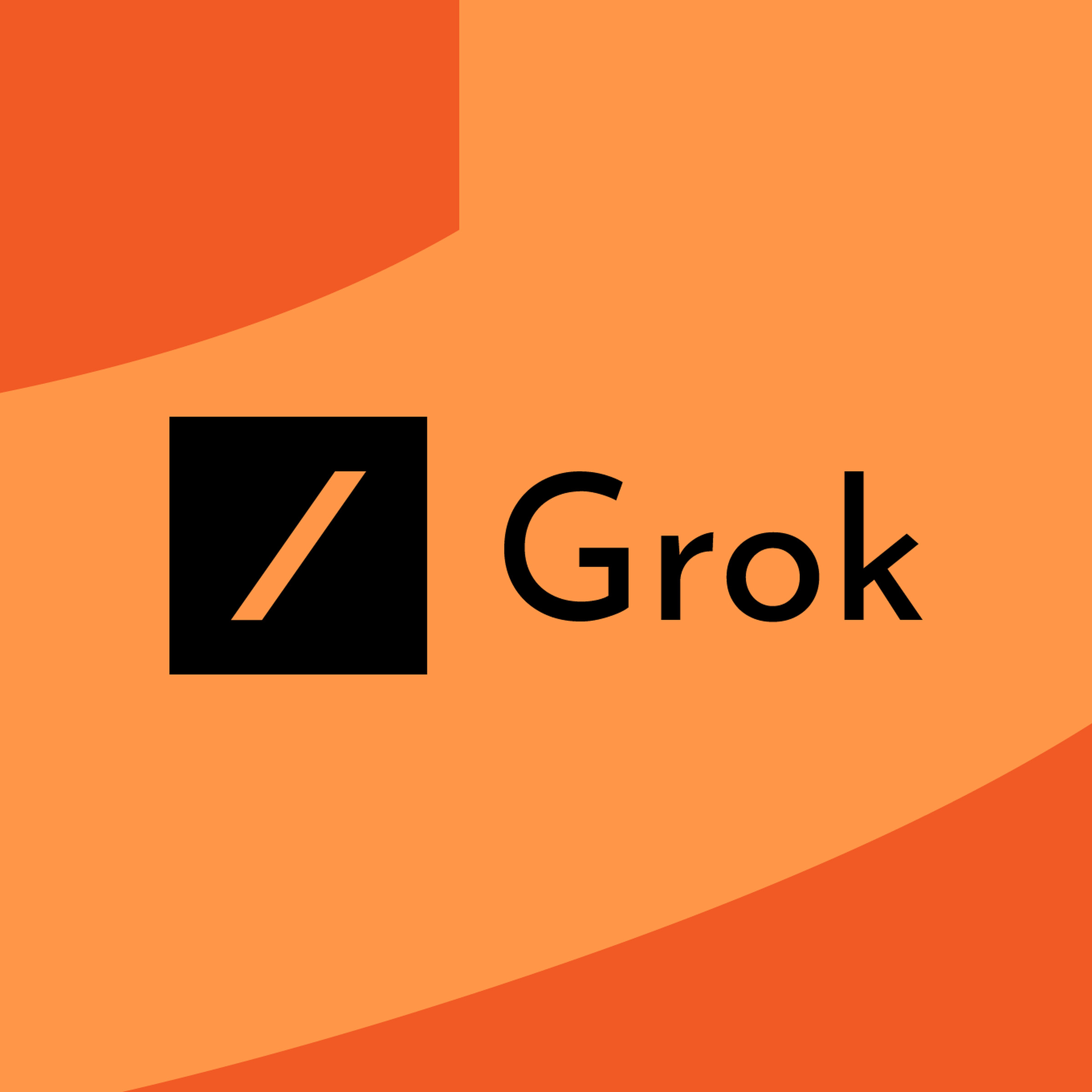 Vector illustration of the Grok logo.